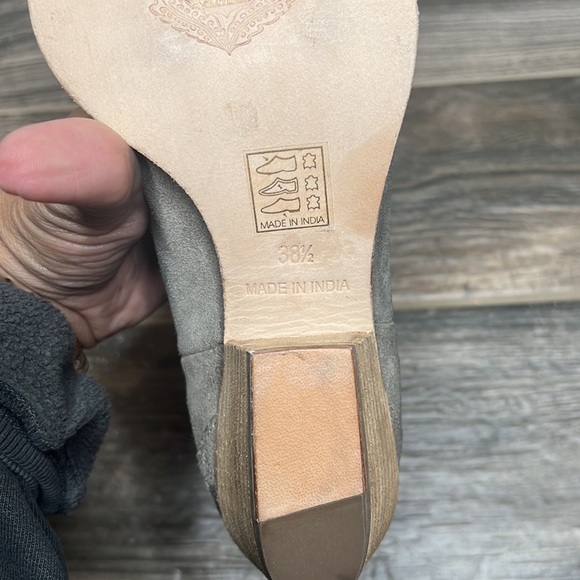 FREE PEOPLE New Frontier Chelsea boots Gray Size 38.5 - Picture 8 of 9